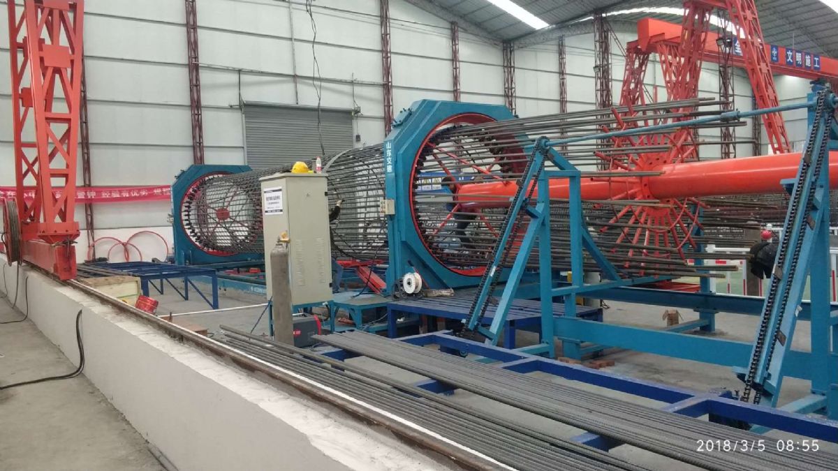 淺談鋼筋籠滾焊機(jī)的存放要點(diǎn) 更加長久的使用鋼筋籠滾焊機(jī)